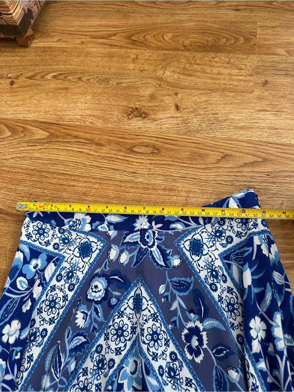 Spell Lolita Bluebell Floral Maxi Skirt S - Picture 15 of 16
